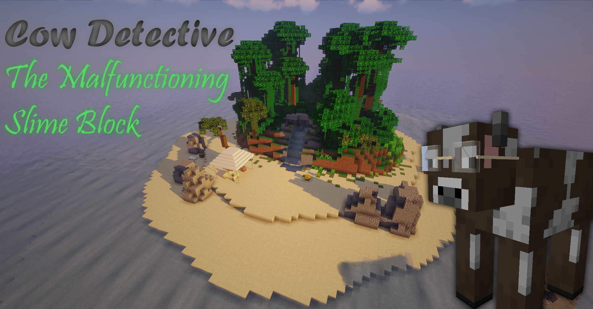 Descargar Cow Detective: The Malfunctioning Slime Block para Minecraft 1.16.4